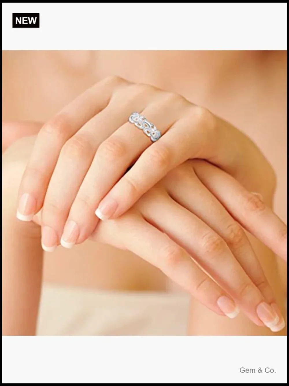 925 Sterling Silver 7mm Byzantine Band Ring Women Italy Handmade
